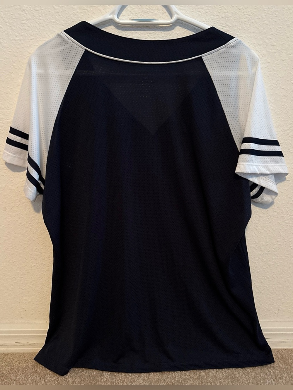 Tampa Bay Rays Womens Mesh Jersey Size XL Baseball Genuine Merchandise V-neck - Picture 4 of 13